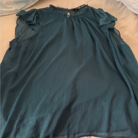 torrid Tops - Torrid Sheer Ruffle Top – Size 4 – New Without Tags